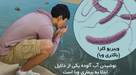 وبا در فصول گرم شایع می شود.